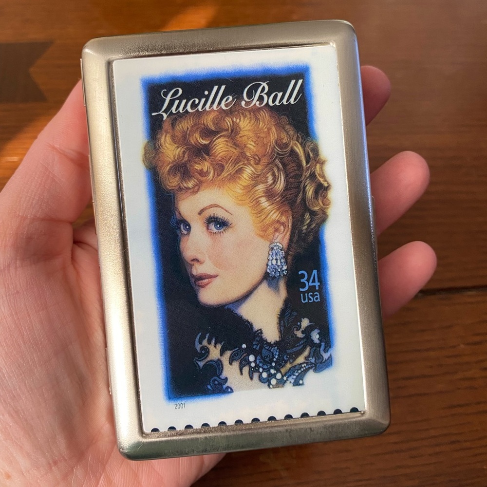 Lucille Ball Cigarette Case/Business Card Holder